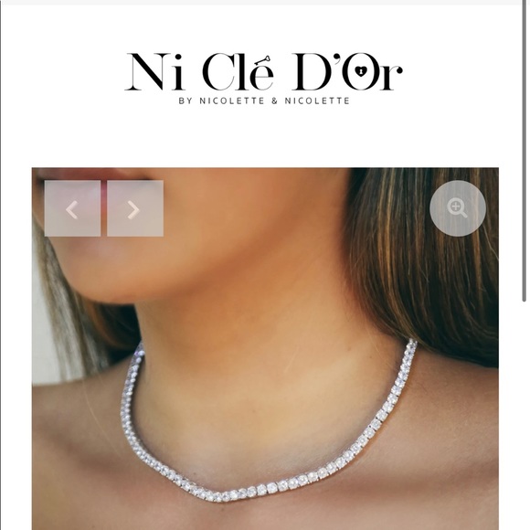 Jewelry - Sterling Silver Lauren Tennis Necklace